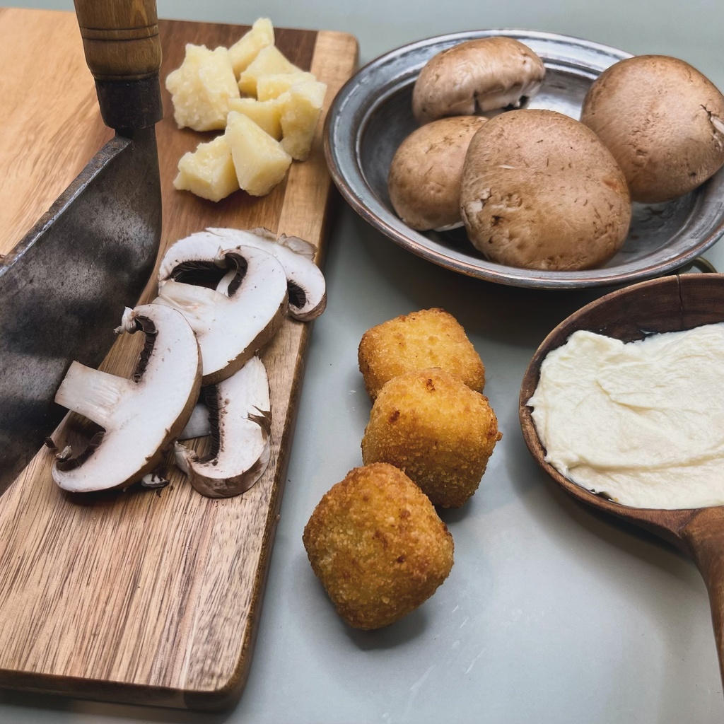 Croc'Ket Champignon de Paris (Précuite ( four, air fryer ), 500 gr)